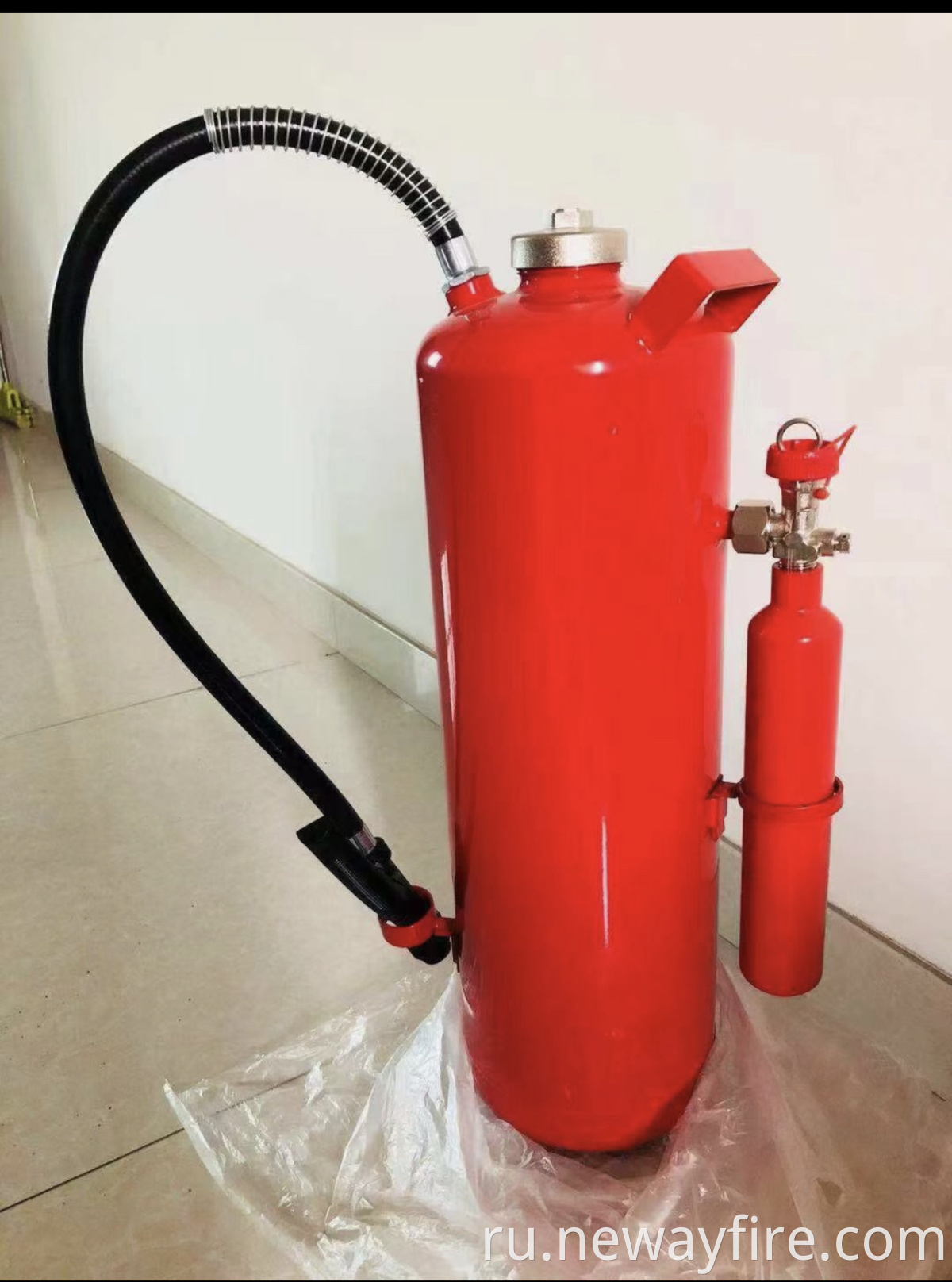 25Kg Wheeled dry powder fire extinguisher external type